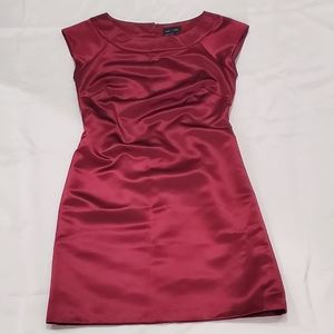 NWOT Max and Cleo Burgundy Sheath Dress